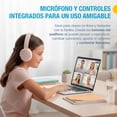 thumbnail image 4 of Audífonos Inalámbricos para Niños, Diadema con Bluetooth y Micrófono, 4 of 9