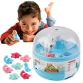thumbnail image 1 of Mini máquina de garras, juguetes de dinosaurios para niños, premios de dinosaurios, juego de máquina de garras con 8 pequeños dinosaurios, regalos de cumpleaños para niños y niñas, 1 of 8
