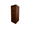 Chocolate Mousse, variant on Modern Fluted Solid Wood 4 Drawer File Cabinet