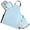 Baby Blue, variant on Taro Purple 5 Pcs Kitchen Set Heat Resistant Oven Mitts and Non-Slip Pot Holders with Adjustable Cooking Apron