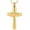 Gold, variant on Religious Cross Urn Necklace for Ashes - Rose Flower Ashes Memorial Pendant Cremation Jewelry for Human / Pet Ashes Keepsake Gift for Loss of Loved One