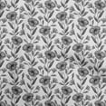 thumbnail image 1 of oneOone Viscose Chiffon Gray Fabric Floral Sewing Craft Projects Fabric Prints By Yard 42 Inch Wide, 1 of 5
