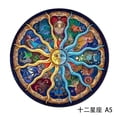 thumbnail image 1 of Amazon 3d rompecabezas de madera tridimensional elefante azul en forma de animal irregular, 1 of 6