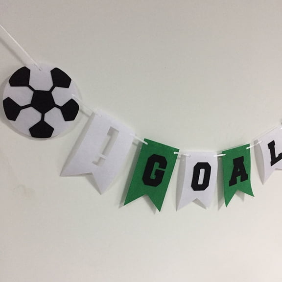 BESTYASH Assorted Color Football Banner Easy to Hang for Indoor Outdoor Decor