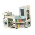 thumbnail image 1 of Yinanstore Grocery Store Playset Fun Interactive Kids Play Store for Boys Girls Daycare With Coffee Machine, 1 of 8