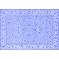 thumbnail image 1 of Ahgly Company Indoor Rectangle Oriental Blue Traditional Area Rugs, 5' x 7', 1 of 4