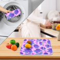 thumbnail image 4 of Ryvnso Rose Flower Purple Dish Drying Mat for Kitchen Countertop 18x24 Large Dish Pad Drainer Rack Dish Sink Mats, 4 of 7