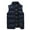 Blue, variant on Winter Puffer Vest For Men Lightweight Packable Ski Vest Stand Collar Padded Vests Zip Up Sleeveless Water Resistant Jacket Outerwear