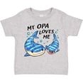 thumbnail image 3 of Inktastic My Opa Loves Me Whale Shark Boys or Girls Toddler T-Shirt, 3 of 5