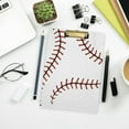thumbnail image 7 of FMSHPON Baseball Softball Clipboard Hardboard Wood Nursing Clip Board and Pull for Standard A4 Letter 13x9 inches, 7 of 7