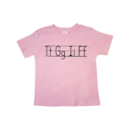 

Inktastic TGIF Handwriting Lesson on the Chalkboard Gift Toddler Boy or Toddler Girl T-Shirt