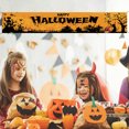 thumbnail image 4 of TheFound Bannière Festive d'Halloween Bannière en Toile de Fond de Cour Dessin Animé, 4 of 6