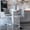 Deep Gray, variant on Newest Set of 2 Swivel Bar Stools, Velvet Tufted Back with 17.7" Chrome Base, Adjustable Seat, Gray