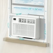 KISSAIR 8000 BTU Window Air Conditioner with Remove Control , for Room AC Unit air conditioner , Cools up to 350 Sq. Ft