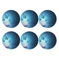thumbnail image 2 of Disketp Butterflies And Waterlily In Water Funny Coasters,6 Pcs Leather Coasters With Holder, Perfect Housewarming Hostess Gifts,Protect Furniture From Water Marks Scratch And Damage, 2 of 9