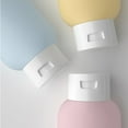 thumbnail image 3 of Baohd 60ml Empty Bottle Cream Cosmetic Sample Conditioner Dispenser Shower Bath Storage Holder Container Dispensing Organizer Blue, 3 of 8