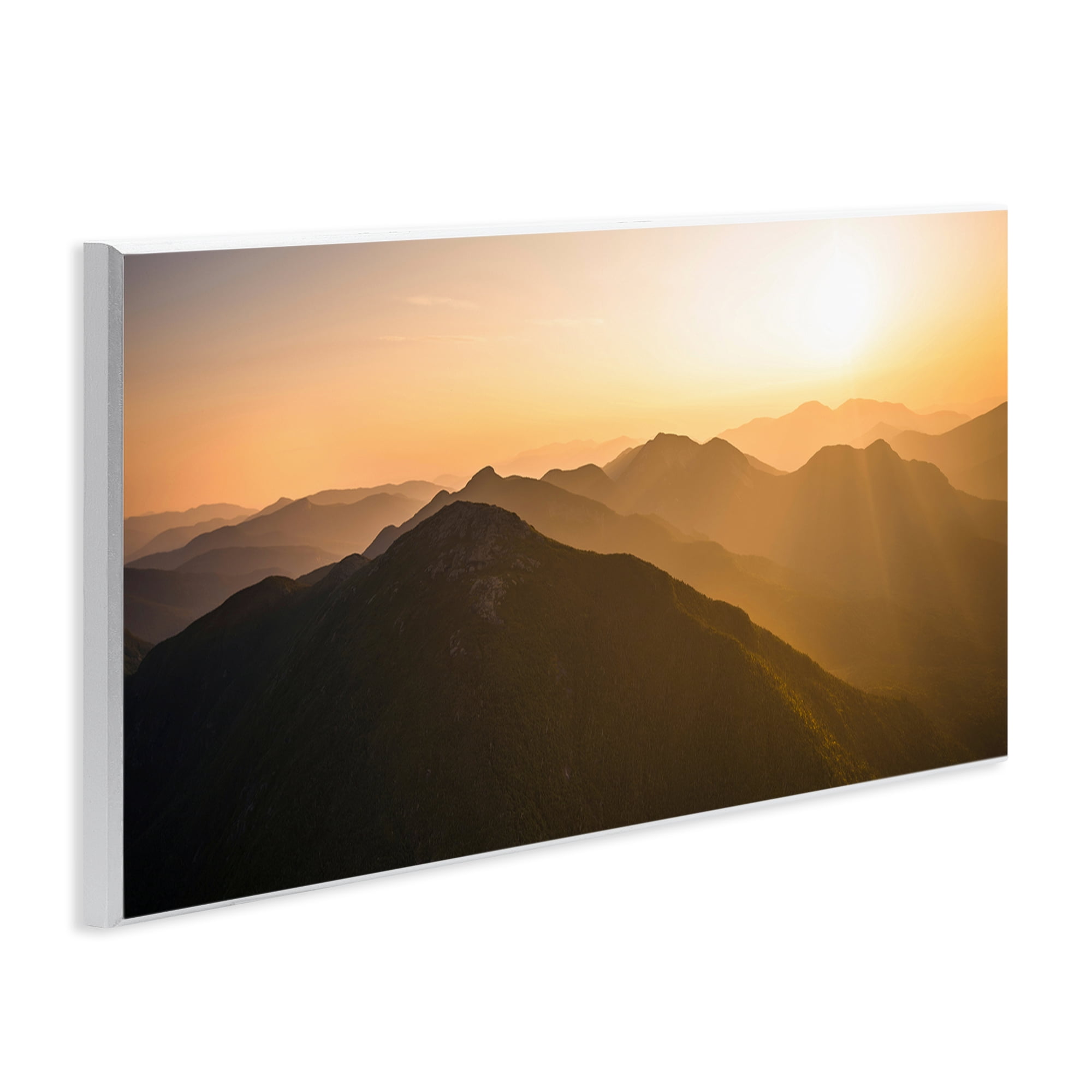 Stupell Industries Sunrise Over The Adirondacks Wall Plaque Art, design by Jonathan Zaharek