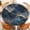 Gold Navy Marble, variant on Round Fitted Tablecloth with Elastic Edge, Waterproof Stain Resistant Fabric Table Cover for 36"-65" Round Table, Indoor Outdoor Dining, Kitchen Decor, Camping, Party, Holiday