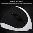 thumbnail image 3 of Wired Vertical Mouse, Small Ergonomic Mouse High Precision Optical Mice with Adjustable Sensitivity 800/1200 /1600 DPI, 6 Buttons, for Small Hands WHITE, 3 of 8