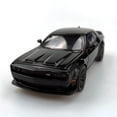 thumbnail image 1 of Modelo de coche fundido a presión EROCK Doodge Challenger 1:32 con luces negras, 1 of 6