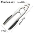 thumbnail image 3 of NutCracker Walnut Cracker Heavy Duty Shell Cracker Seafood Pecan Walnut Opener Tool with Non-Slip Handle, 3 of 5