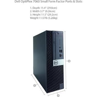 Restored Dell Optiplex 7060 SFF i5-8500 3.00GHZ 16GB 512GB SSD Windows 11 Pro (Refurbished)