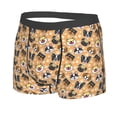 thumbnail image 2 of Fotbe Cute Dogs Head Men’s Total Support Pouch Boxer Briefs, X-Temp Cooling, Moisture-Wicking Underwear, Regular, Long-leg and Trunk-Large, 2 of 9