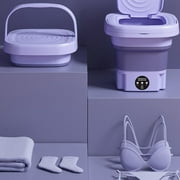 Mini Washing Machine 8L Folding Portable Sterilization Drying Laundry Machine