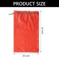 thumbnail image 2 of Semfri 20 Pcs Mesh Onion Bags 20 x 32 inch Mesh Produce Bags Hanging Vegetable Storage Mesh Storage Bagsfor Onions Vegetables Potatoes Citrus Crawfish Firewood Red, 2 of 7