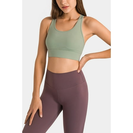 

Cutout Racer Back Sports Bra