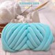 thumbnail image 5 of Hilo De Algodón Chunky Yarn DIY Slipper Bag Spinning Hilo Hilo Anti-pilling para Tejido (Azul), 5 of 8