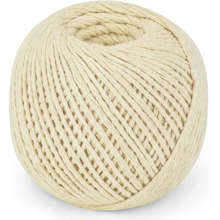 2pc Cooking Twine 100% Cotton Food Grade Unbleached Butcher's String 360 Ft  Each