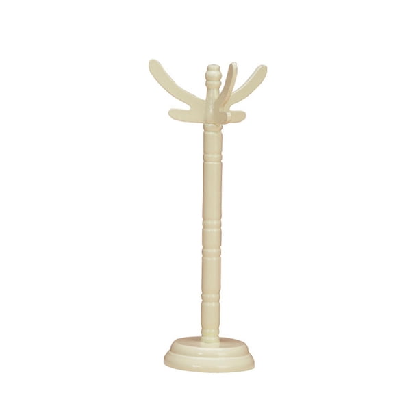 Perchero para casa de muñecas, modelo de escena DIY, modelo de perchero de simulación para decoración