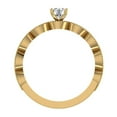 thumbnail image 3 of Enthralling Infinity Style Round Brilliant Diamond Ring 14K Gold 0.62 CT TW, 3 of 5