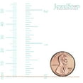 thumbnail image 5 of Jewelstop 14K Rose Gold 0.9mm Diamond-cut Classic Cable Chain, Spring Ring Clasp - 16 Inches, 5 of 6