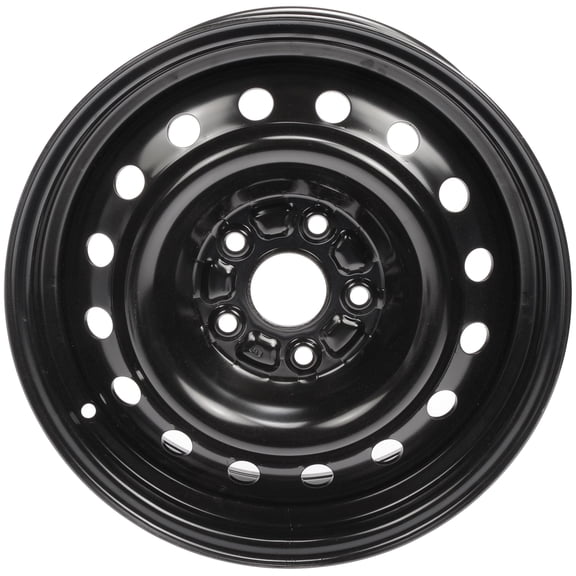 Dorman 939-240 Steel 16" Wheel Rim 16 x 6.5-inch 5-Lug Black, for Specific Toyota Models