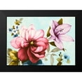 thumbnail image 2 of Keiko, Rei 24x18 Black Modern Framed Museum Art Print Titled - Purple Azaleas, 2 of 5