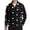 Black Golf Ball, variant on Golf Sightseeing Vehicle Leopard Print Long Sleeve Golf Shirt for Men Zip Up Tennis T-Shirts Lightweight Quick Dry Tops Polo Shirts Outfits Golf Clothes with Collar for Gym Workout, S