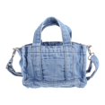 thumbnail image 3 of Bolso pequeño de mezclilla para mujer y niña, bandolera tipo mensajero, bolso de mano de verano, 3 of 5