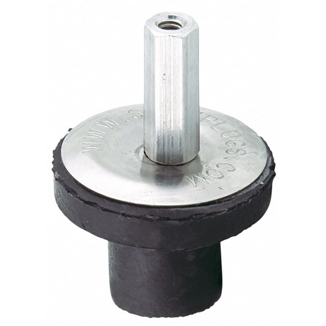 Shaw Plugs Mechanical Expansion Plug Thumb Nut 3/8 In Aluminum Stainless Steel
