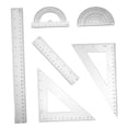 thumbnail image 4 of HOMEMAXS 2 Sets of Math Geometry Tool Set Math Ruler Measuring Ruler Triangle Ruler Geometry Protractor Tool, 4 of 8