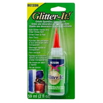 Glitter-It Glitter Adhesive for Glass: 2 ounces, A
