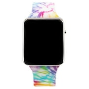 Wonder Nation Childrens & Adult LED Watch with Pink Tie Dye Strap (WN4265WM)