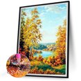 thumbnail image 2 of Pintura de diamante 5D DIY Full Square Drill Forest Kit Decoración del hogar Arte Artesanía FLhrweasw Nuevo, 2 of 9