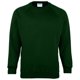 thumbnail image 1 of Maddins - Sudadera básica con cuello redondo Modelo Coloursure hombre caballero (Verde botella), 1 of 2