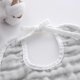 thumbnail image 3 of 4-pack Soft and Absorbent Baby Drool Bibs, Unisex, 8 Layers, 3 of 5