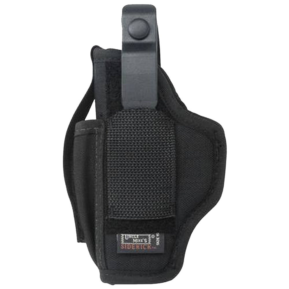 UNCLE MIKES SIDEKICK HIP HOLSTER WITH BELT CLIP NYLON BLACK ...