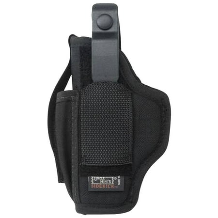 UNCLE MIKES SIDEKICK HIP HOLSTER WITH BELT CLIP NYLON BLACK 2.25