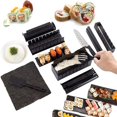 thumbnail image 3 of Homemade Sushi Making Kit, 11Pcs DIY Kitchen Sushi Molds Sushi Tool Set with 8 Molds, Rice, 3 of 4