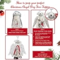 thumbnail image 3 of Ayieyill Angel Treetop, 12-Inch, Christmas Angel Tree Topper, Lighted Angel Tree Topper White -Christmas Tree Topper Decoration Ornament(Dog), 3 of 6